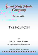The Holy City SATB choral sheet music cover